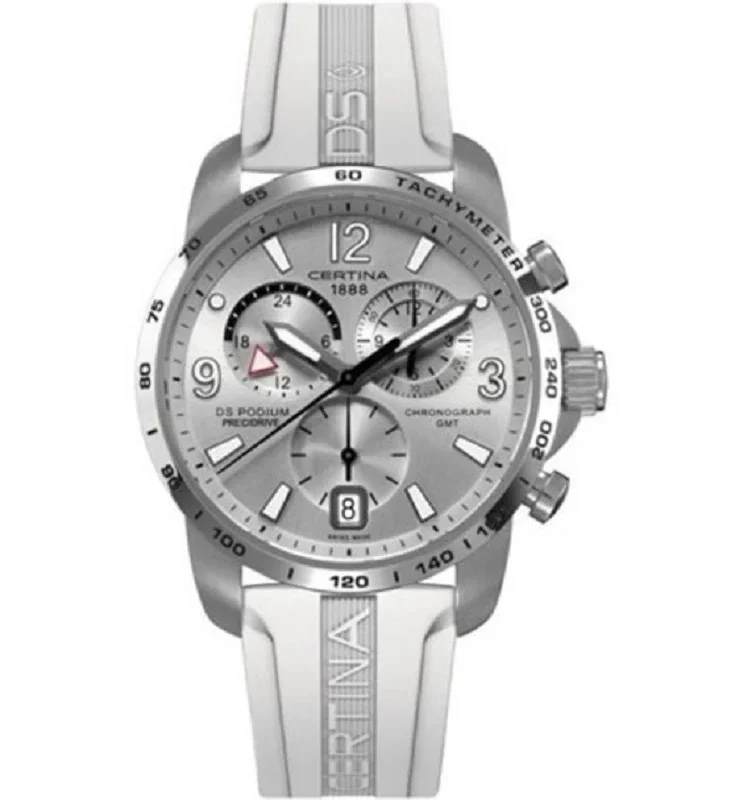 Hodinky pánske CERTINA DS PODIUM PRECIDRIVE CHRONOGRAPH GMT Aluminium Hodinky pánske CERTINA DS PODIUM PRECIDRIVE CHRONOGRAPH GMT Aluminium