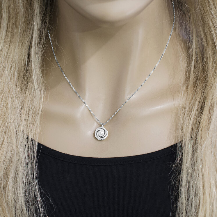 Luxusný diamantový náhrdelník LNL436.WS