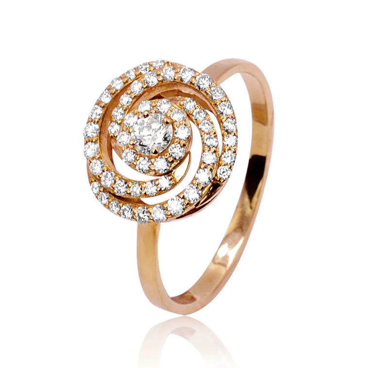 Luxusný diamantový prsteň Gloria pink LRG777.WS Luxusný diamantový prsteň Gloria pink LRG777.WS