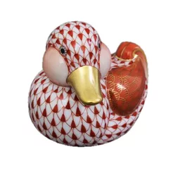 Porcelánová soška kačička HP034.VHM Porcelánová soška kačička HP034.VHM