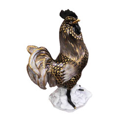 Porcelánová soška kohút HP102.VHNOR