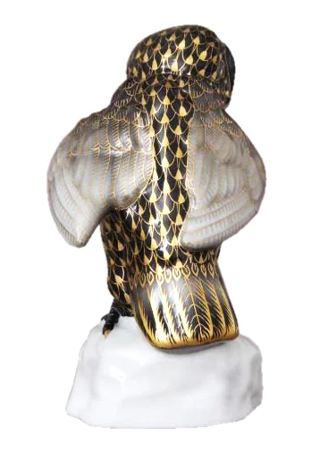 Porcelánová soška sova HP076.VHNOR Porcelánová soška sova HP076.VHNOR