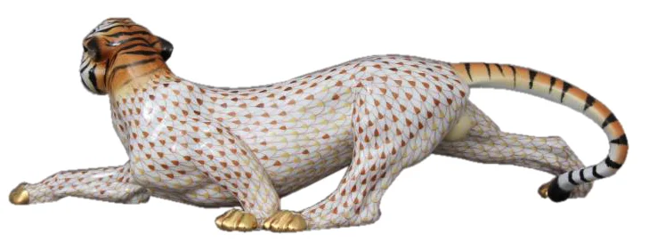Porcelánová soška tiger HP115.VHSP34 Porcelánová soška tiger HP115.VHSP34