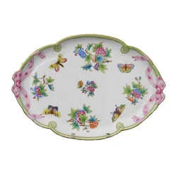 Porcelánový podnos vzor Queen Victoria HP106.VBO
