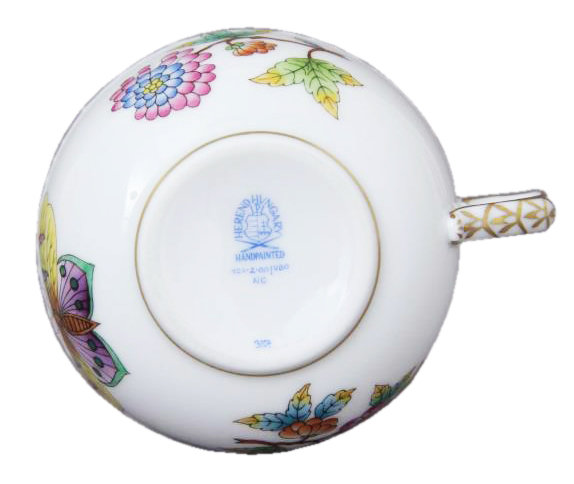 Porcelánový set šálok s podšálkami 2 kusy vzor Queen Victoria HP130.VBO