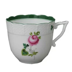 Šálka s podšálkou vzor Vieille Rose De Herend HP082.VRH Šálka s podšálkou vzor Vieille Rose De Herend HP082.VRH