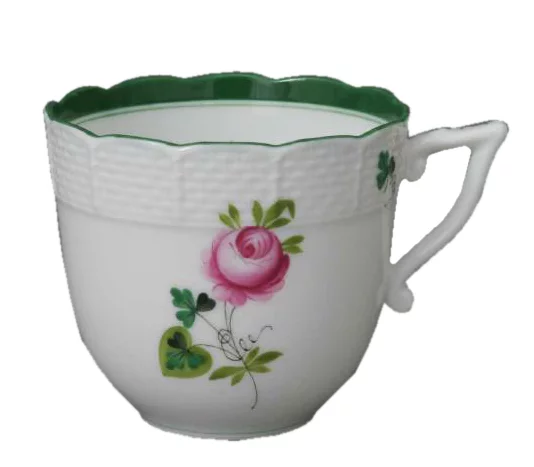 Šálka s podšálkou vzor Vieille Rose De Herend HP082.VRH Šálka s podšálkou vzor Vieille Rose De Herend HP082.VRH
