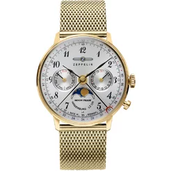 Zeppelin dámske hodinky Zeppelin LZ 129 Hindenburg Moonphase 7039M-1 W133.ZPX Zeppelin dámske hodinky Zeppelin LZ 129 Hindenburg Moonphase 7039M-1 W133.ZPX