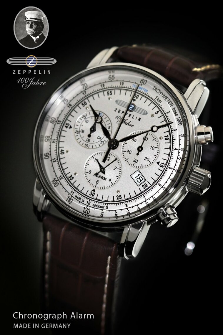 Zeppelin pánske hodinky 100 Years Zeppelin 7680-1 W005.ZPS