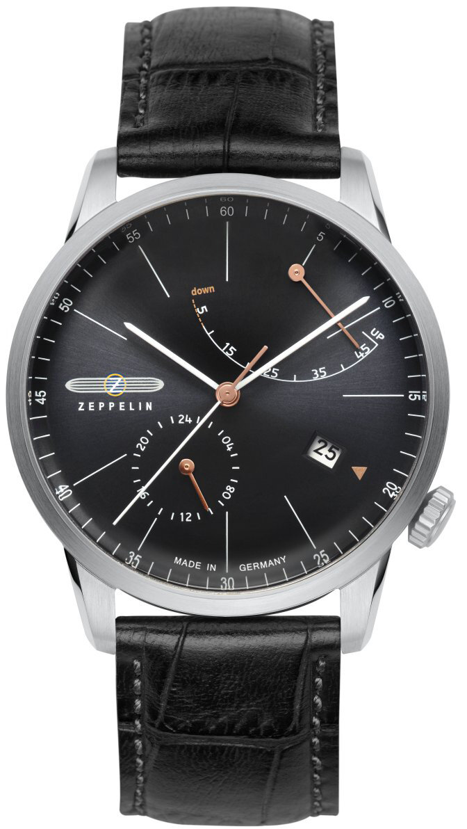 Zeppelin pánske hodinky Flatline 7366-2 W141.ZPS