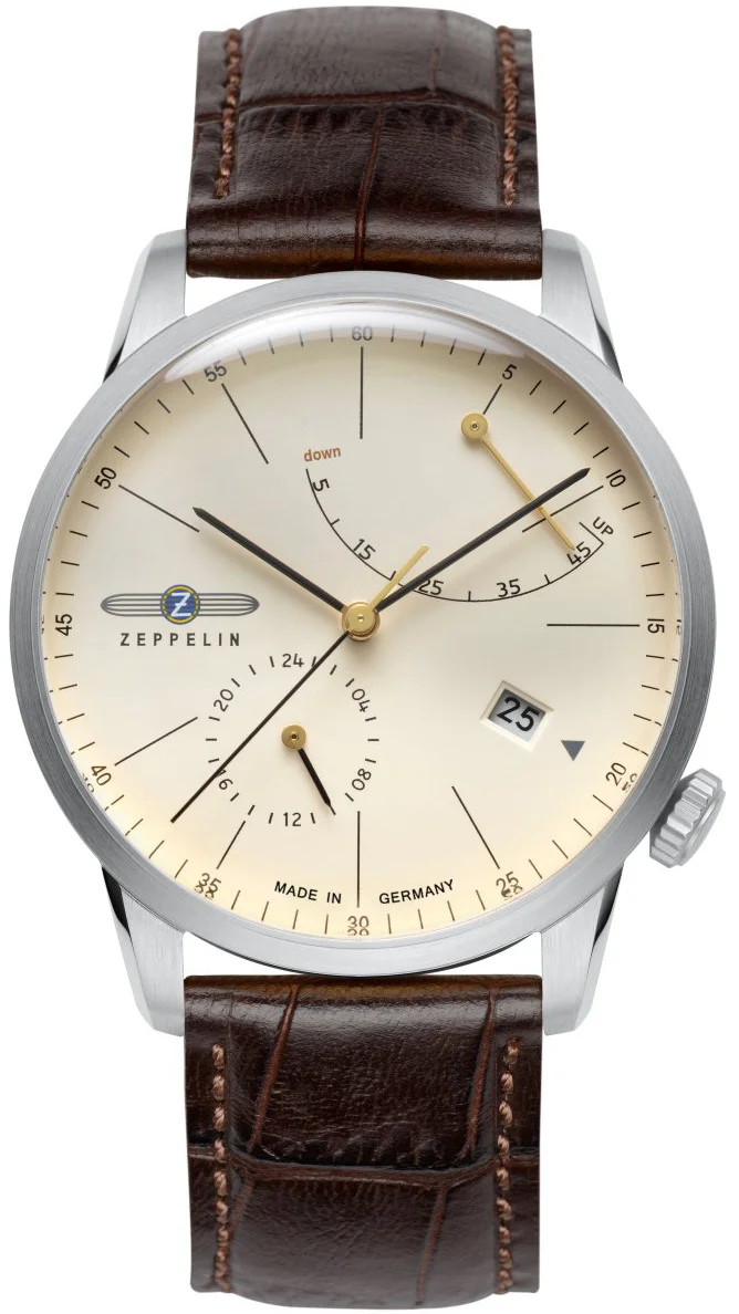 Zeppelin pánske hodinky Flatline 7366-5 W147.ZPX Zeppelin pánske hodinky Flatline 7366-5 W147.ZPX