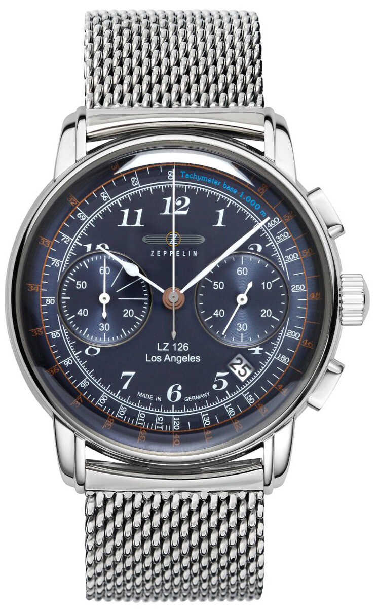 Zeppelin pánske hodinky LZ126 Los Angeles 7614M-3 W040.ZPX