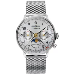 Zeppelin pánske hodinky LZ 129 Hindenburg Moonphase 7037M-1 W127.ZPX Zeppelin pánske hodinky LZ 129 Hindenburg Moonphase 7037M-1 W127.ZPX