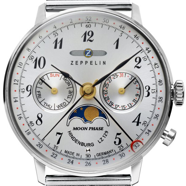 Zeppelin pánske hodinky LZ 129 Hindenburg Moonphase 7037M-1 W127.ZPX
