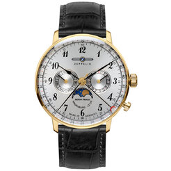 Zeppelin pánske hodinky LZ 129 Hindenburg Moonphase 7038-1 W129.ZPX