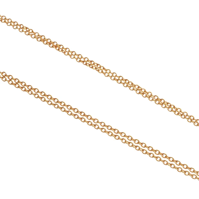 Zlatá retiazka Rolo double rose LCH112.MOB Zlatá retiazka Rolo double rose LCH112.MOB