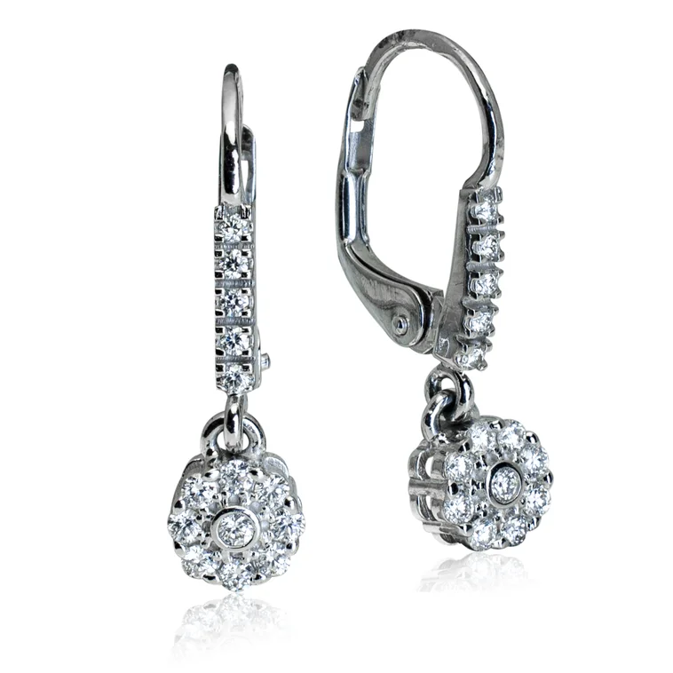 Zlaté náušnice s diamantmi Margaret LEA966.ODB Zlaté náušnice s diamantmi Margaret LEA966.ODB
