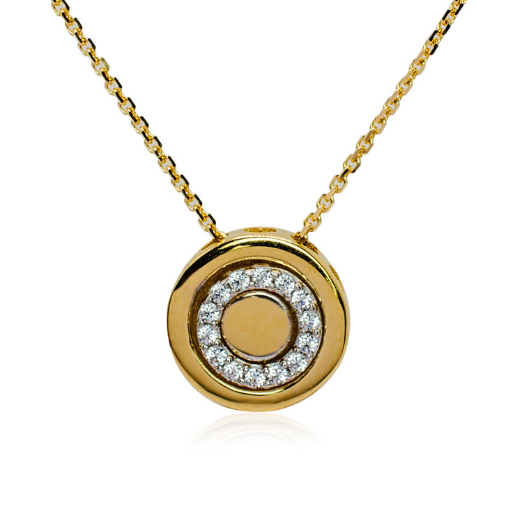 Zlatý náhrdelník Alana LNL463.SP