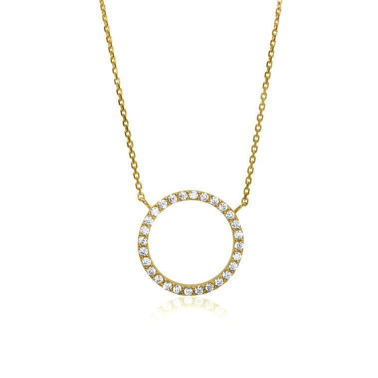 Zlatý náhrdelník Carmic LNL456.ZO
