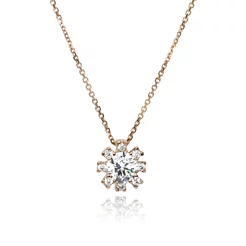 Zlatý náhrdelník Selas pink LNL427.SP Zlatý náhrdelník Selas pink LNL427.SP