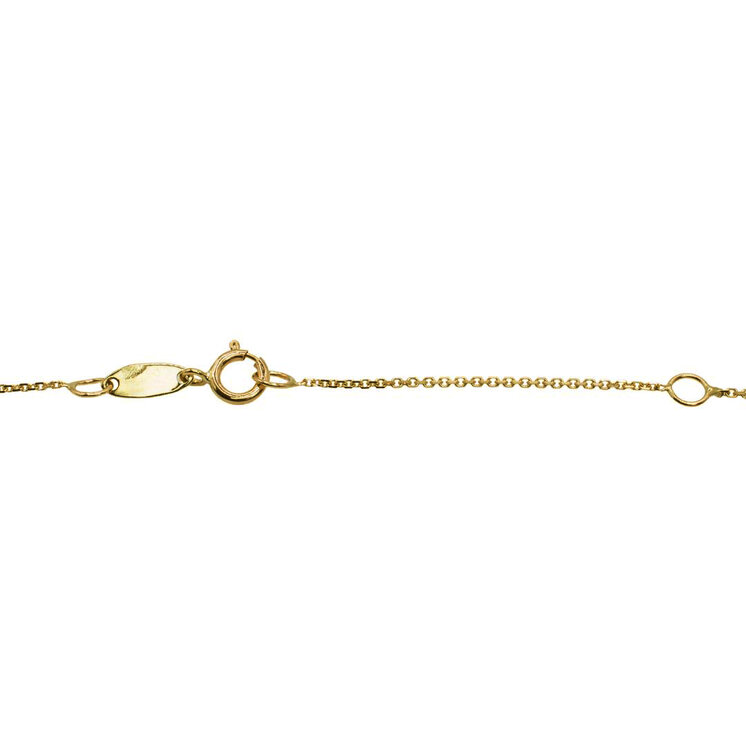 Zlatý náhrdelník srdiečko LNL448.PS