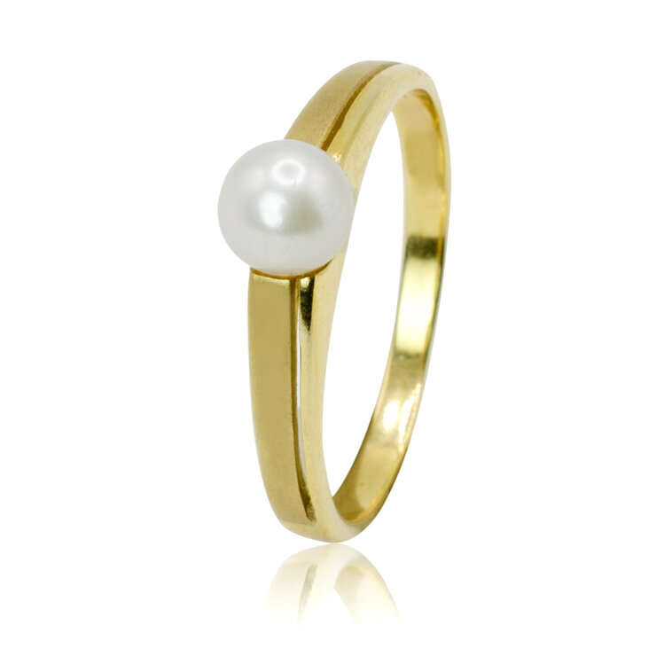 Zlatý perlový prsteň LRG667.AL