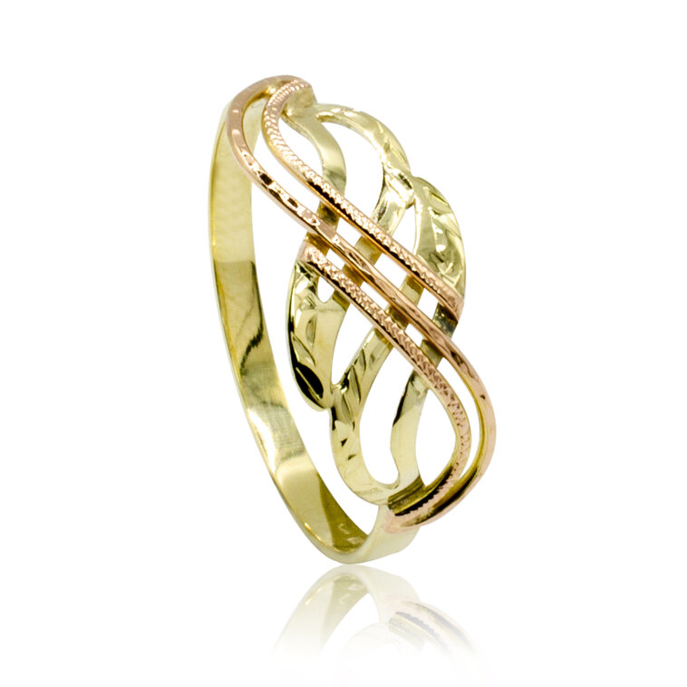 Zlatý prsteň Elene LRG700.ZO