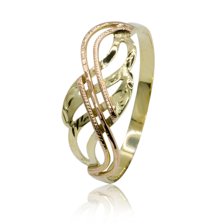 Zlatý prsteň Elene LRG700.ZO
