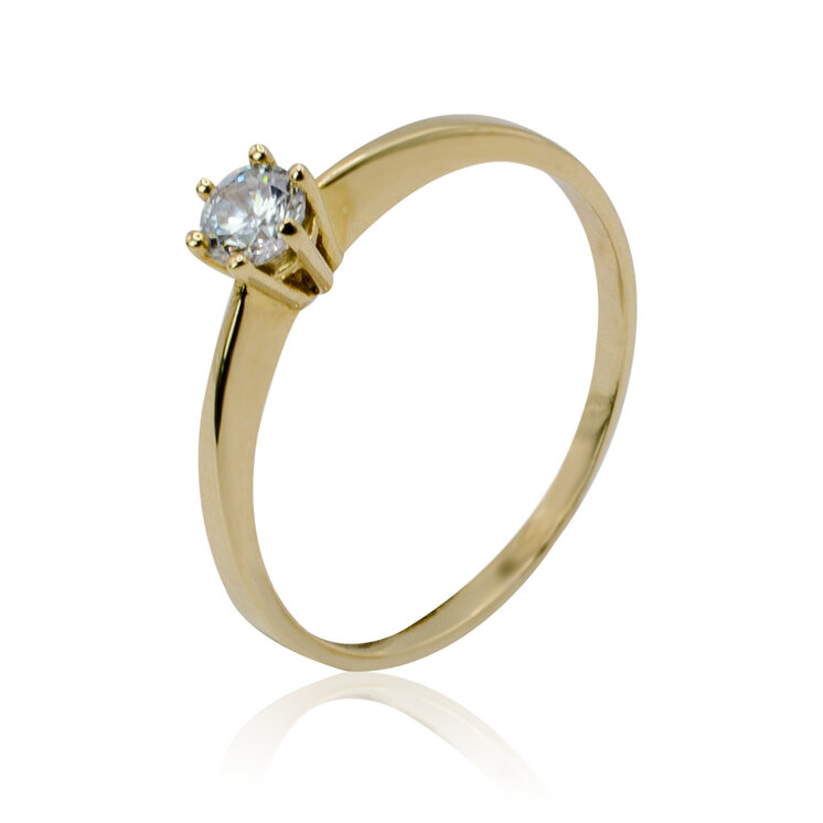 Zlatý prsteň Jessica ER569.ZO