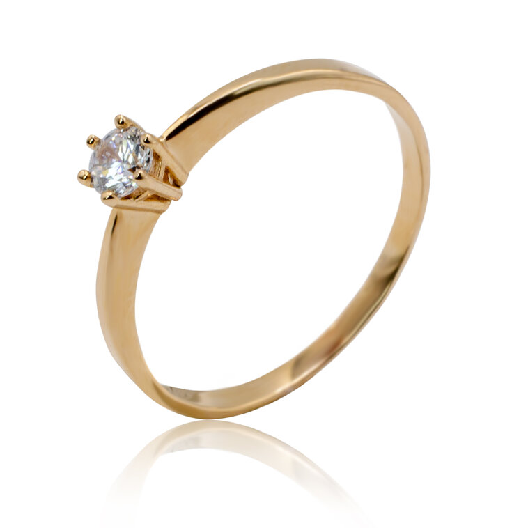 Zlatý prsteň Jessica white ER571.ZO